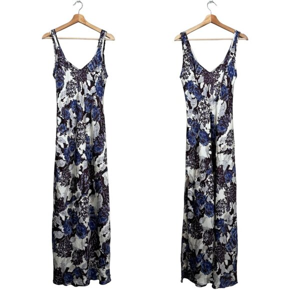 Free People Intimately FP Worth The Wait Floral Maxi Slip Dress Women Small NWOT - Picture 3 of 15